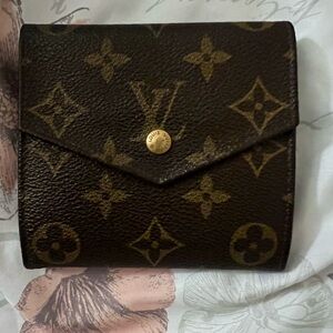 Louis Vuitton Brown Monogram Card Holder
